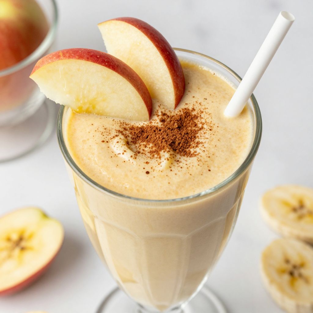 Apple Banana Smoothie Step Image