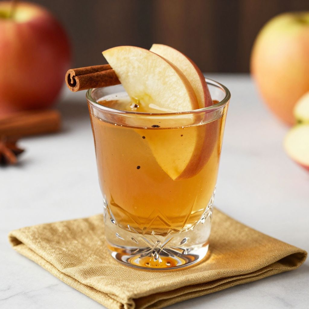 Bottled homemade applejack