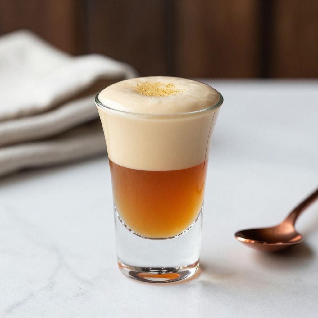 Baby Beer Shot with Ingredients