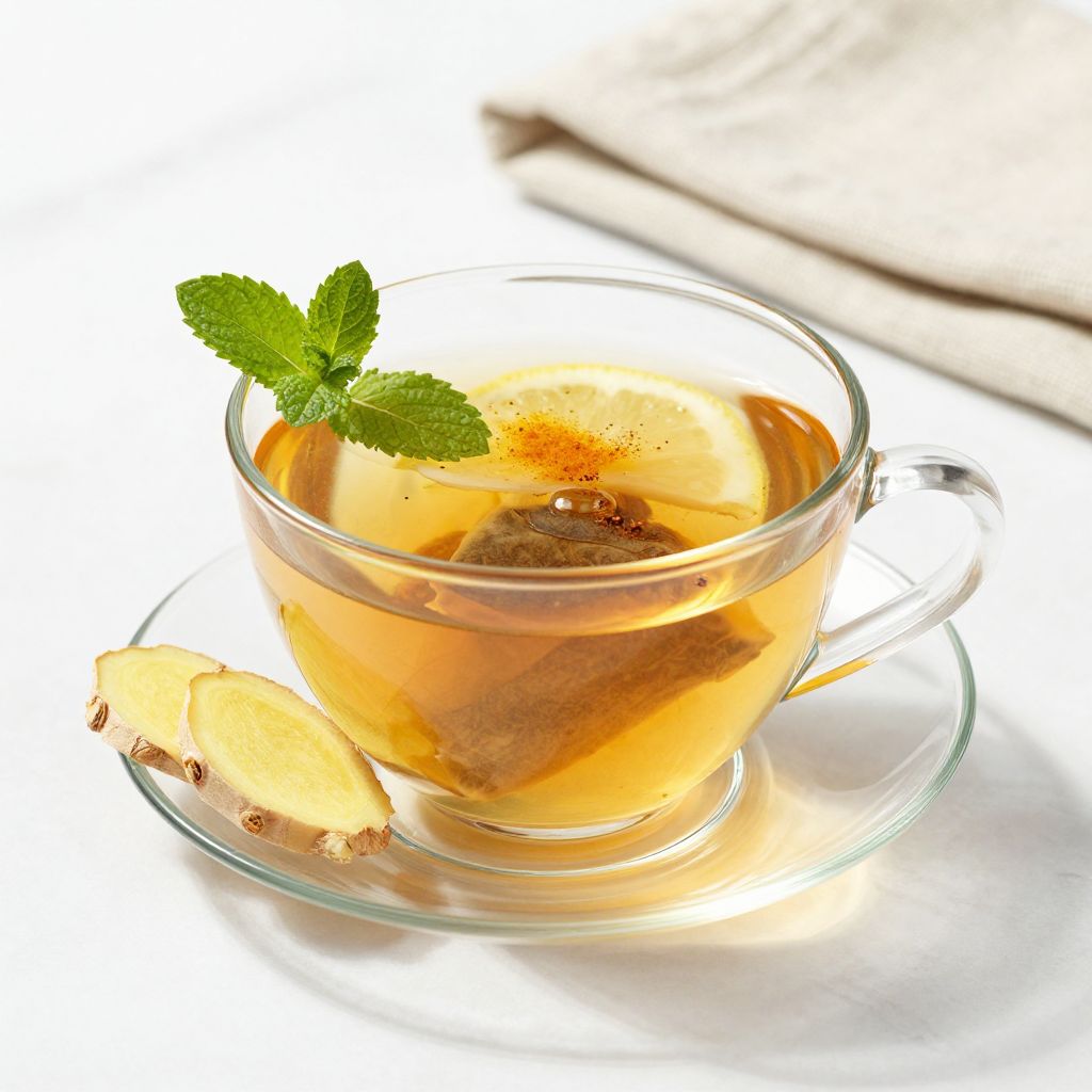 Finished bariatric tea served