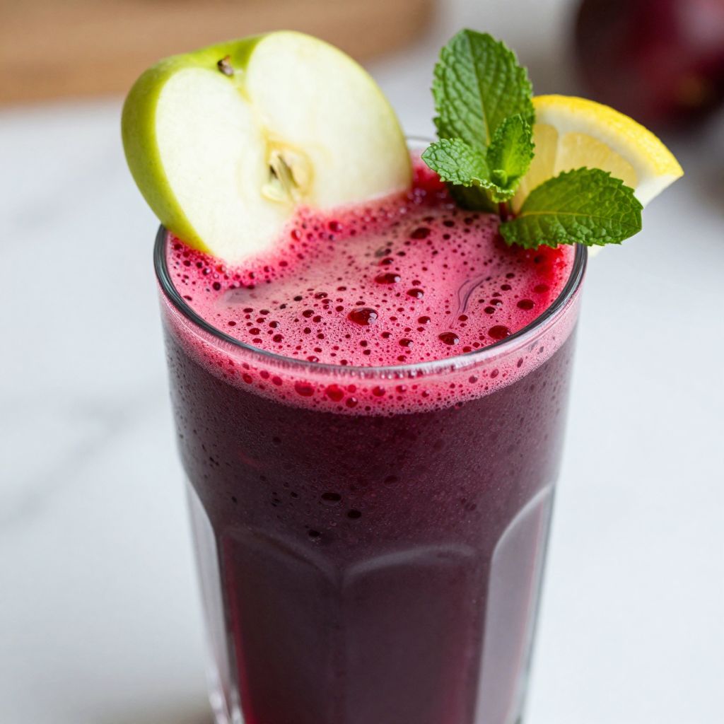 Beet juice preparation step image