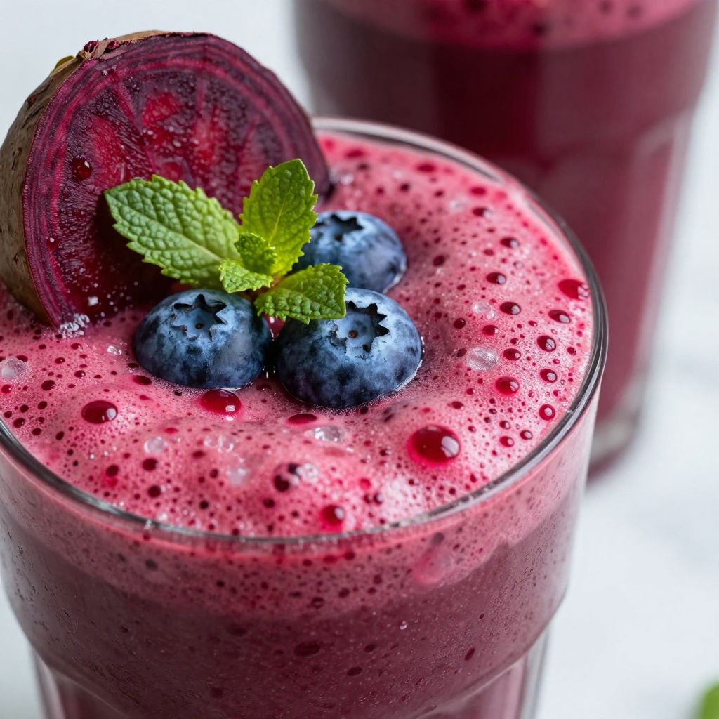 Beet Smoothie for High Blood Pressure