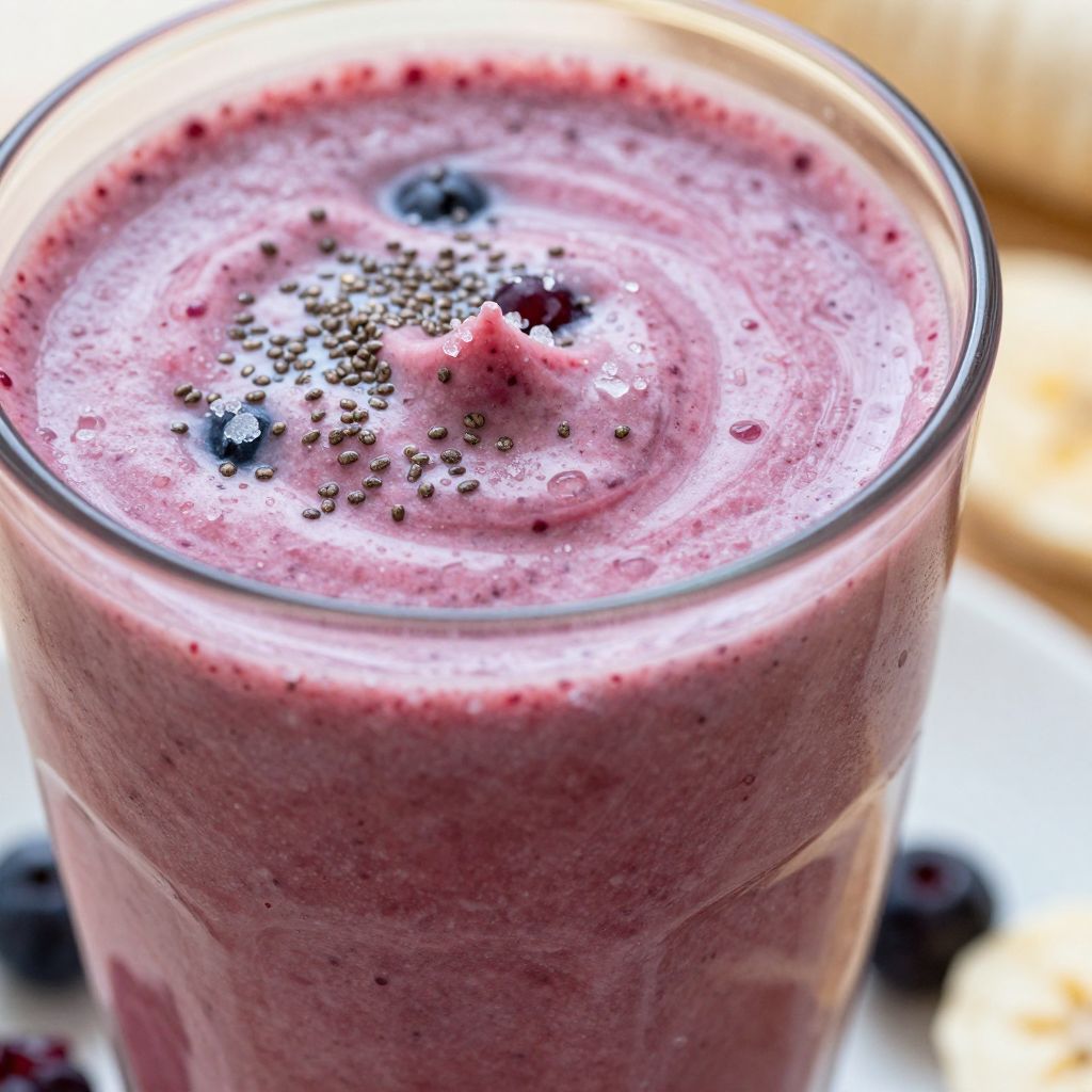 Berry Smoothie Step Image