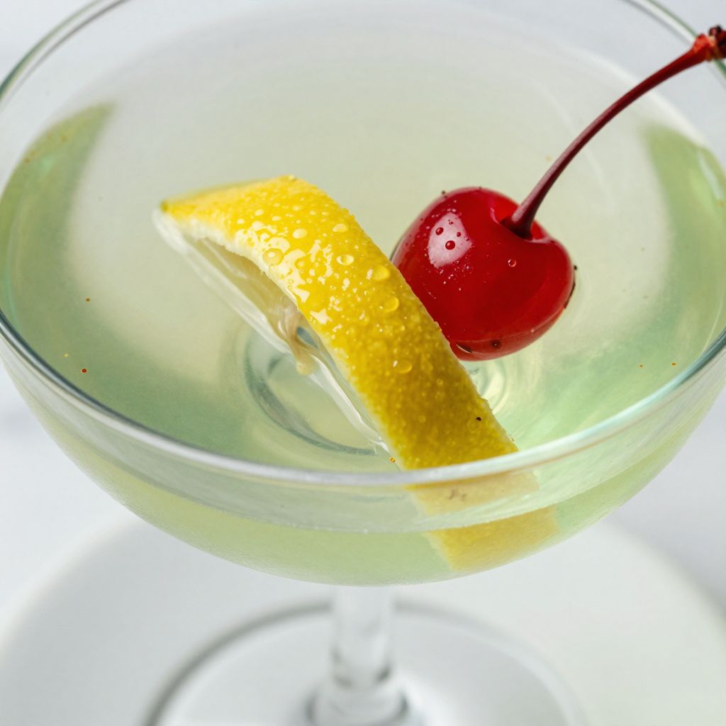 Bijou Cocktail Preparation Image