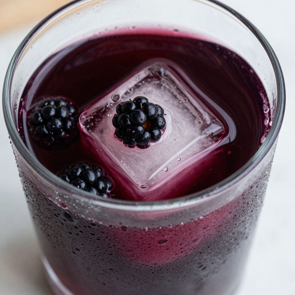 Blackberry Moonshine step-by-step process
