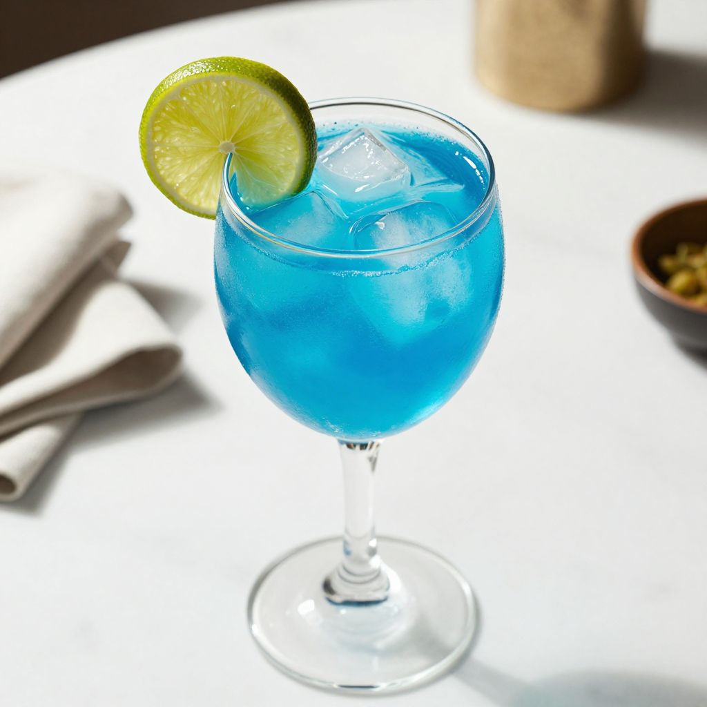Blue Mother F'er cocktail