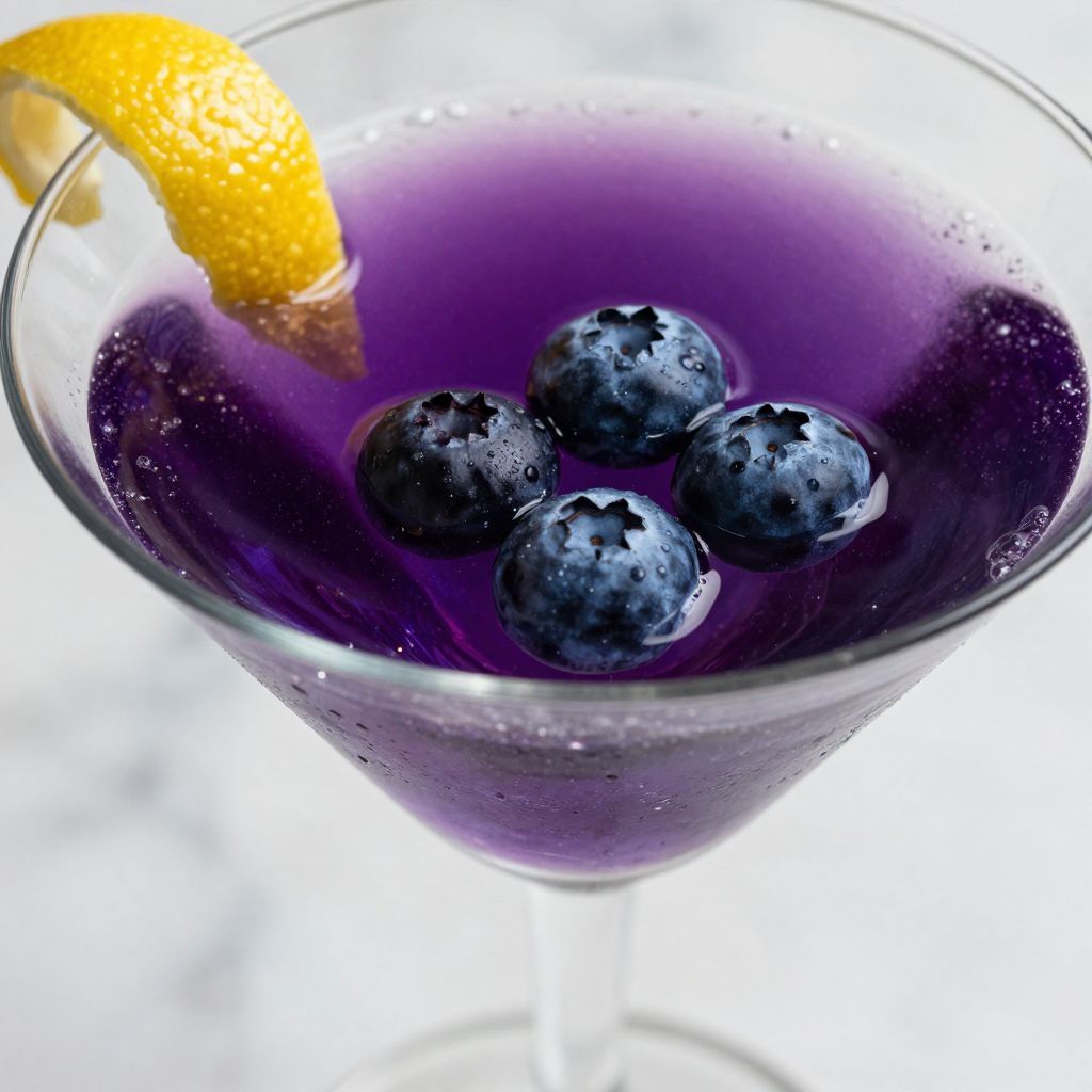 Blueberry Martini Step Image
