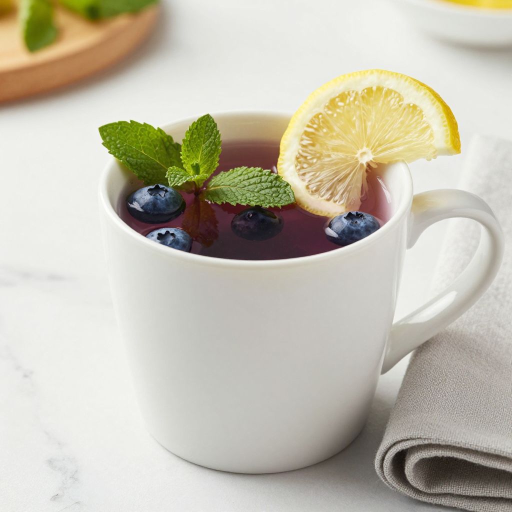 Blueberry Tea Final Product