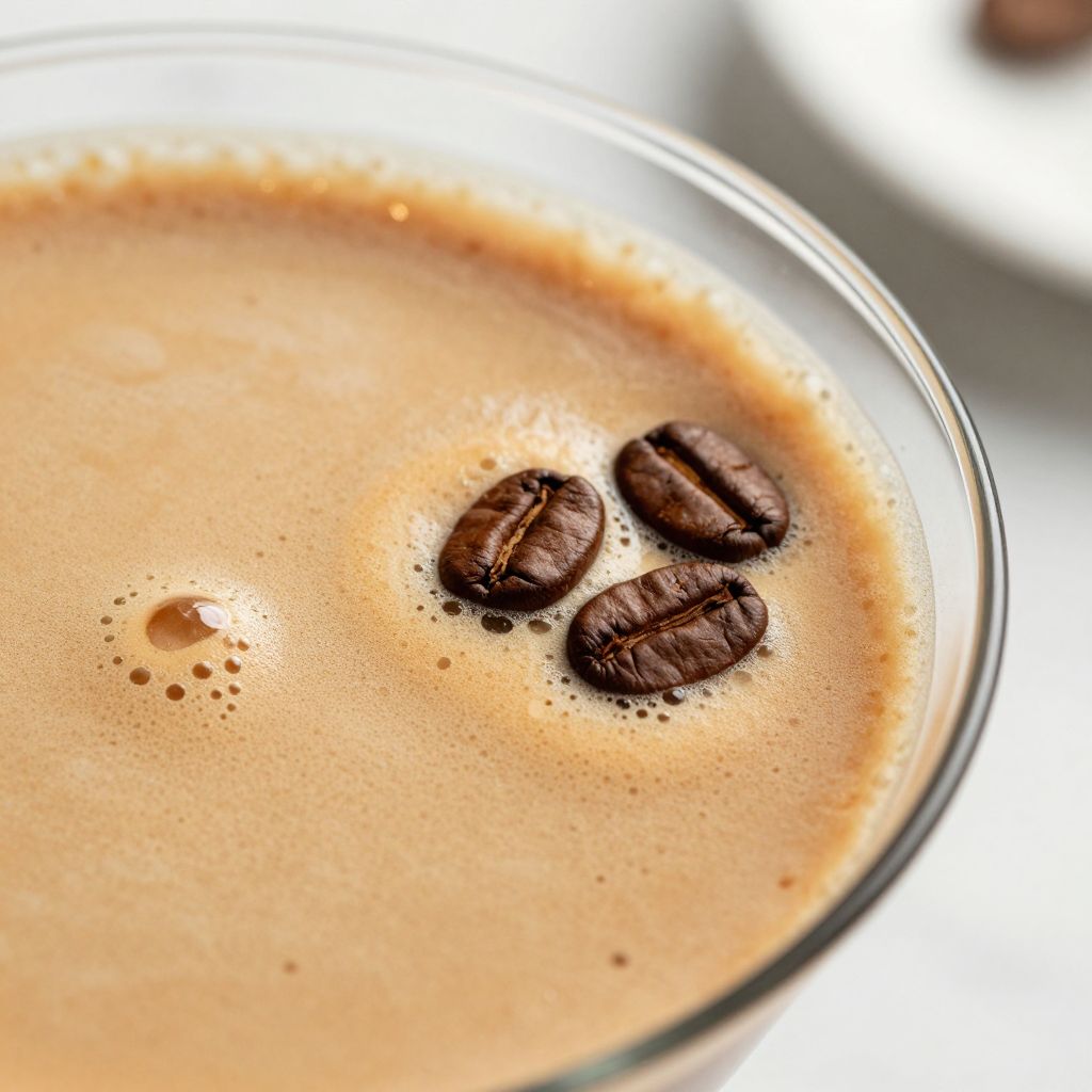 Bourbon Espresso Martini Preparation