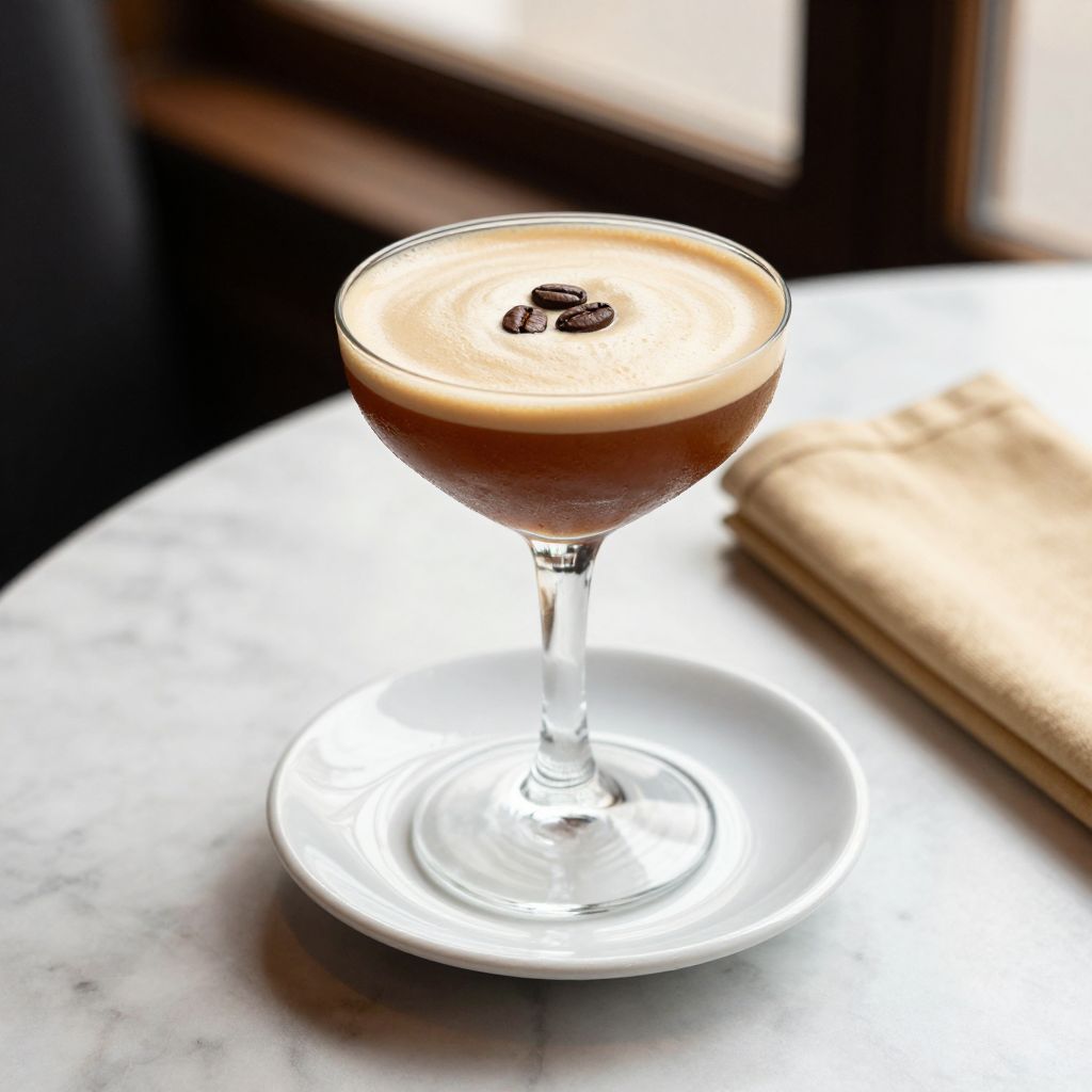 Bourbon Espresso Martini Final Drink