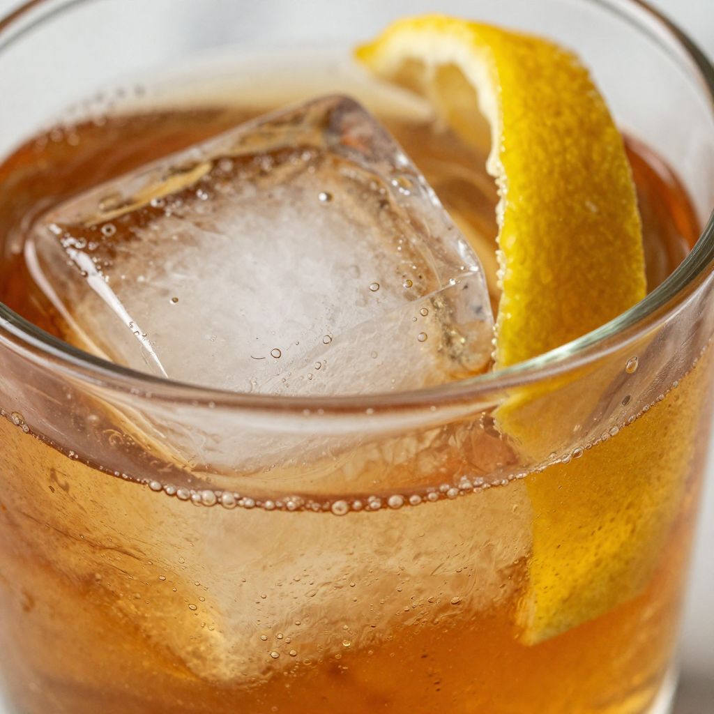 Bourbon Highball preparation