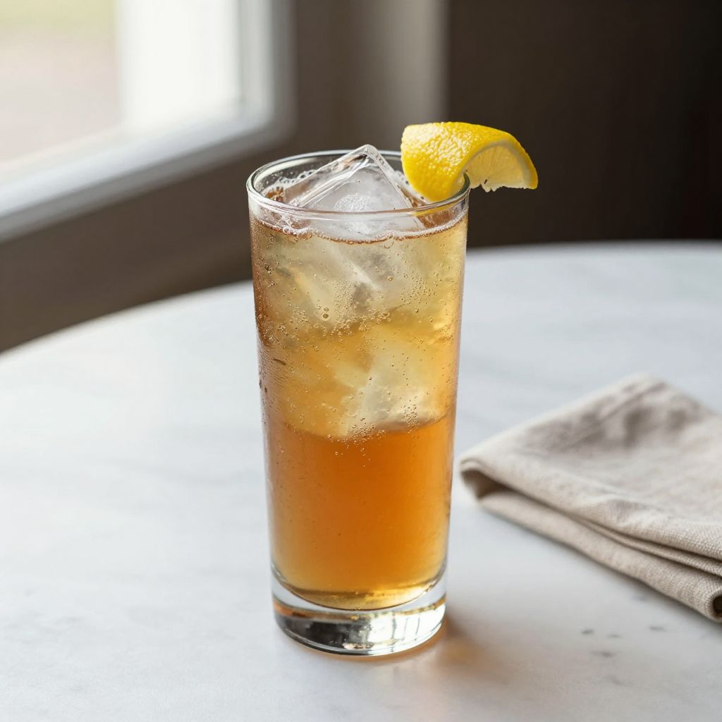 Bourbon Highball serving