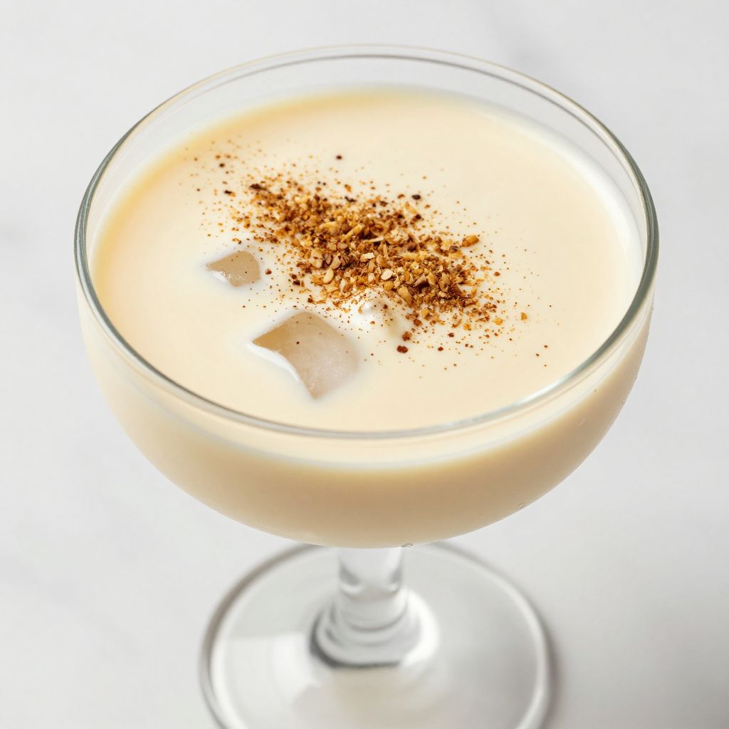 Bourbon Milk Punch step by step image