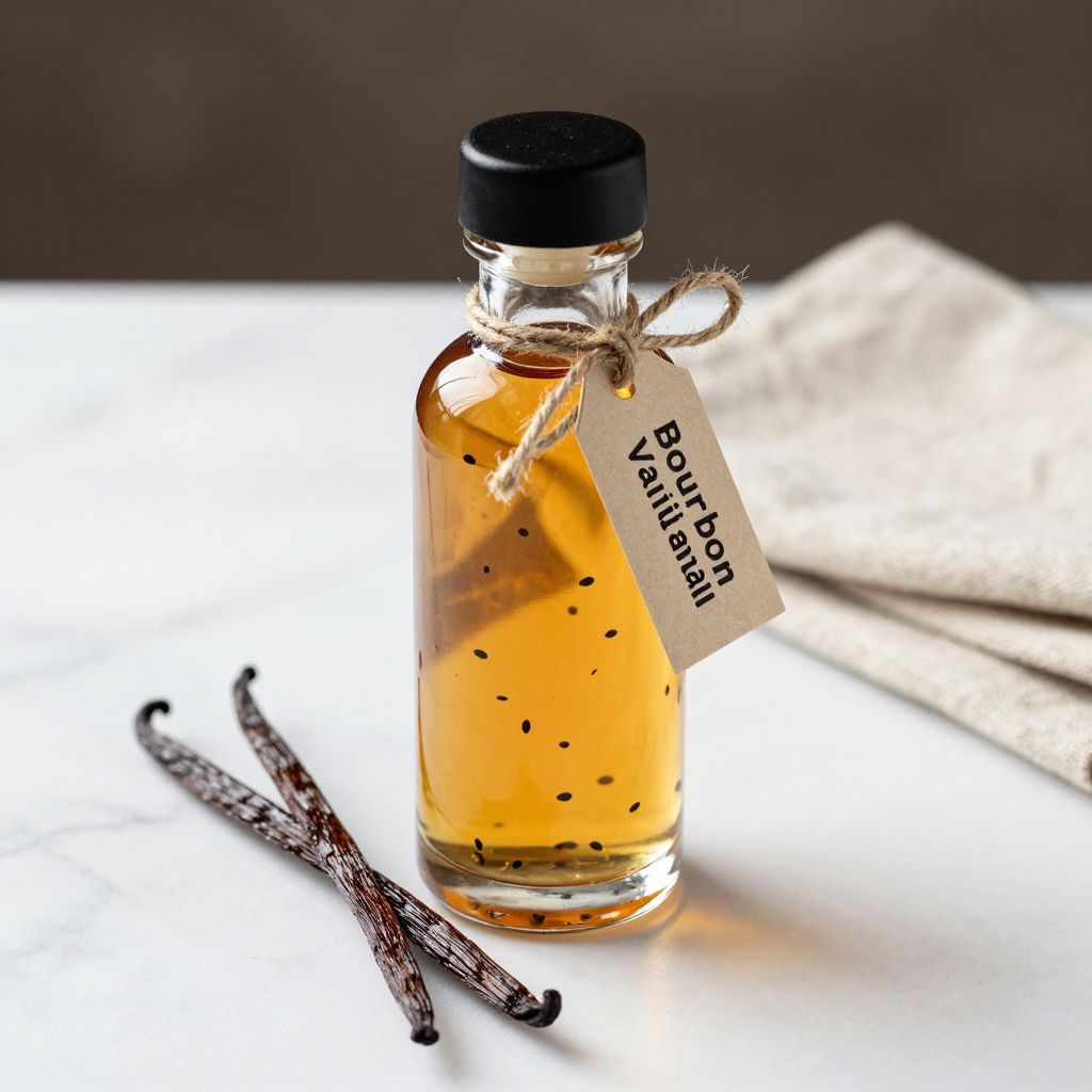 Finished Homemade Bourbon Vanilla Extract