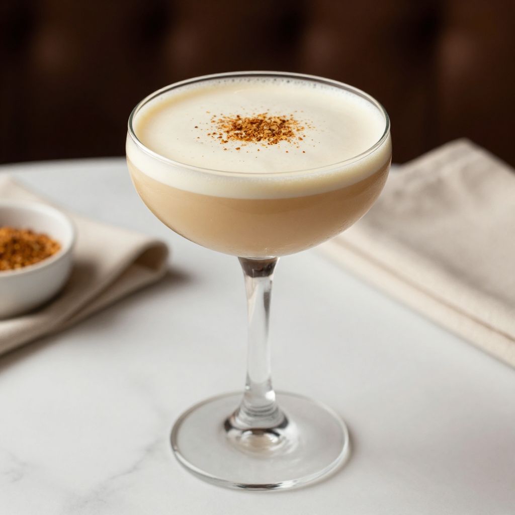 Brandy Milk Punch Serving