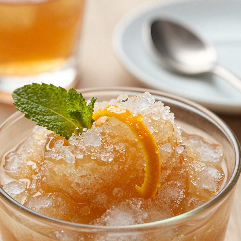 Brandy Slush Preparation