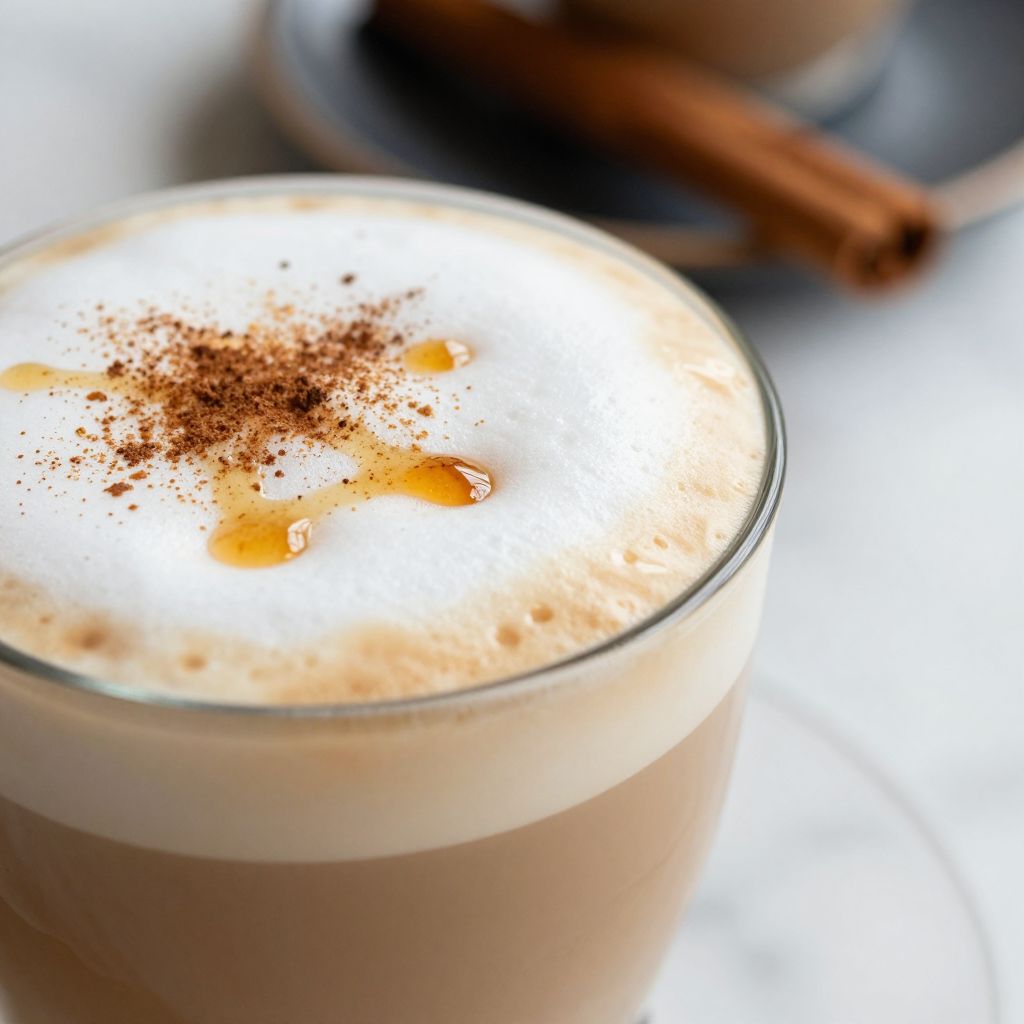 Brown Sugar Latte Preparation Steps