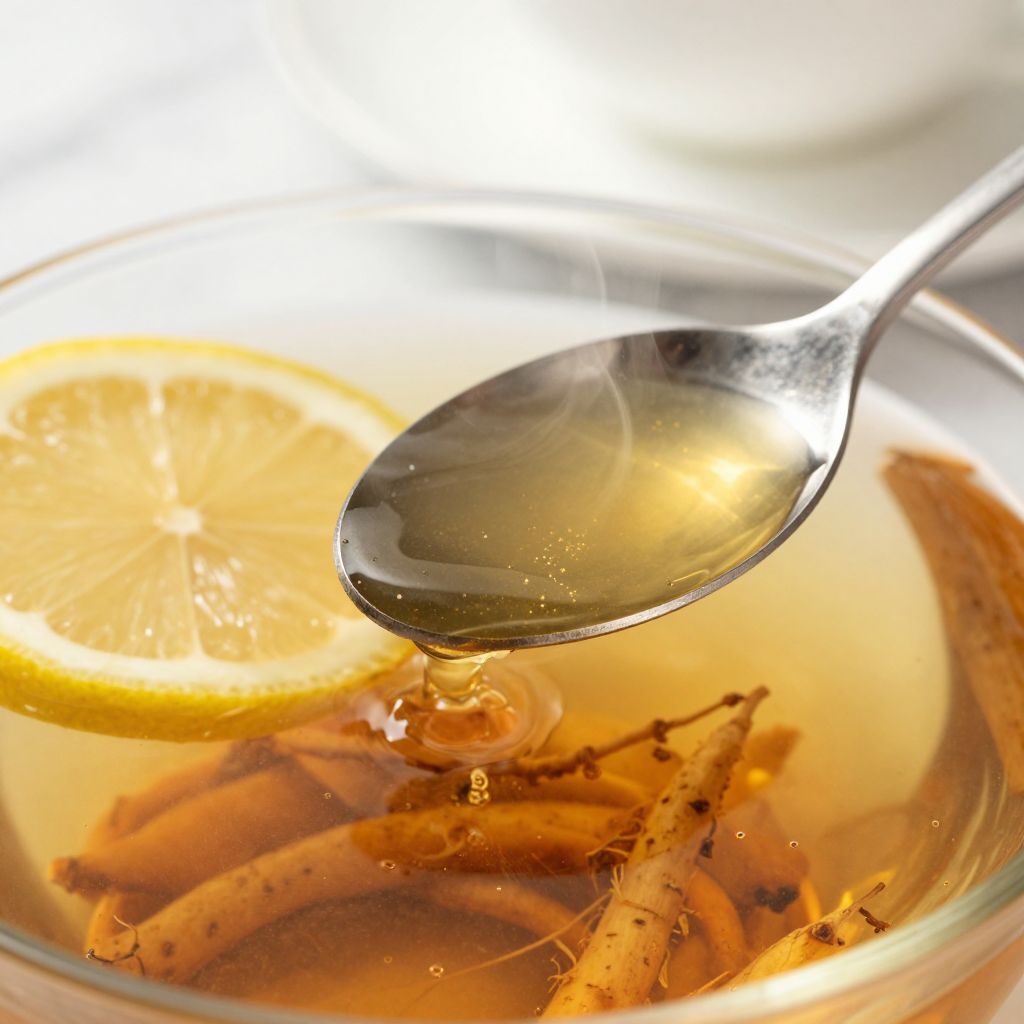 Burdock Root Tea Preparation