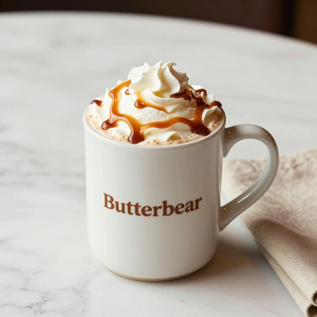 Butterbeer Latte Final Product