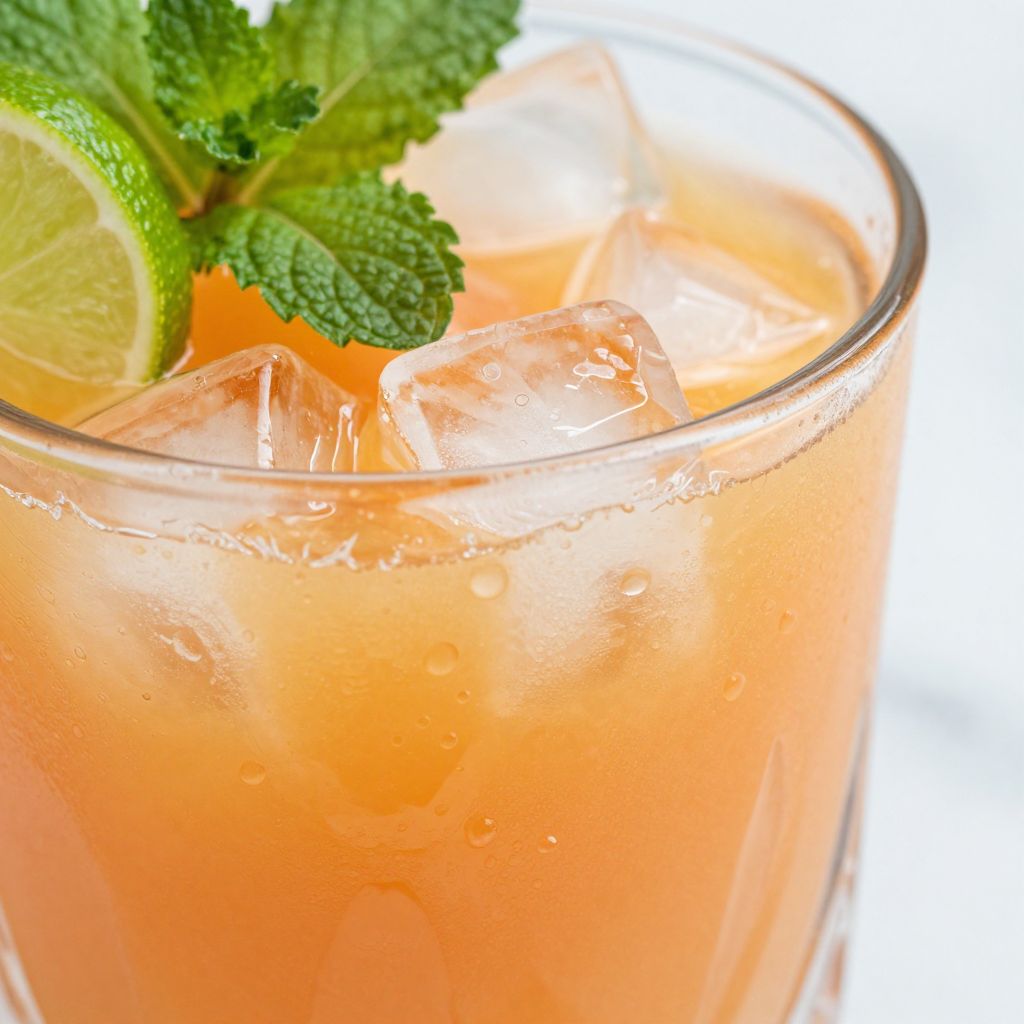 Making cantaloupe juice