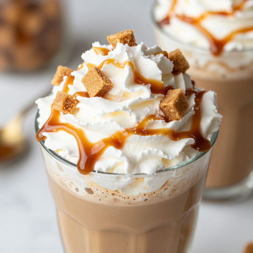 Caramel Ribbon Crunch Frappuccino