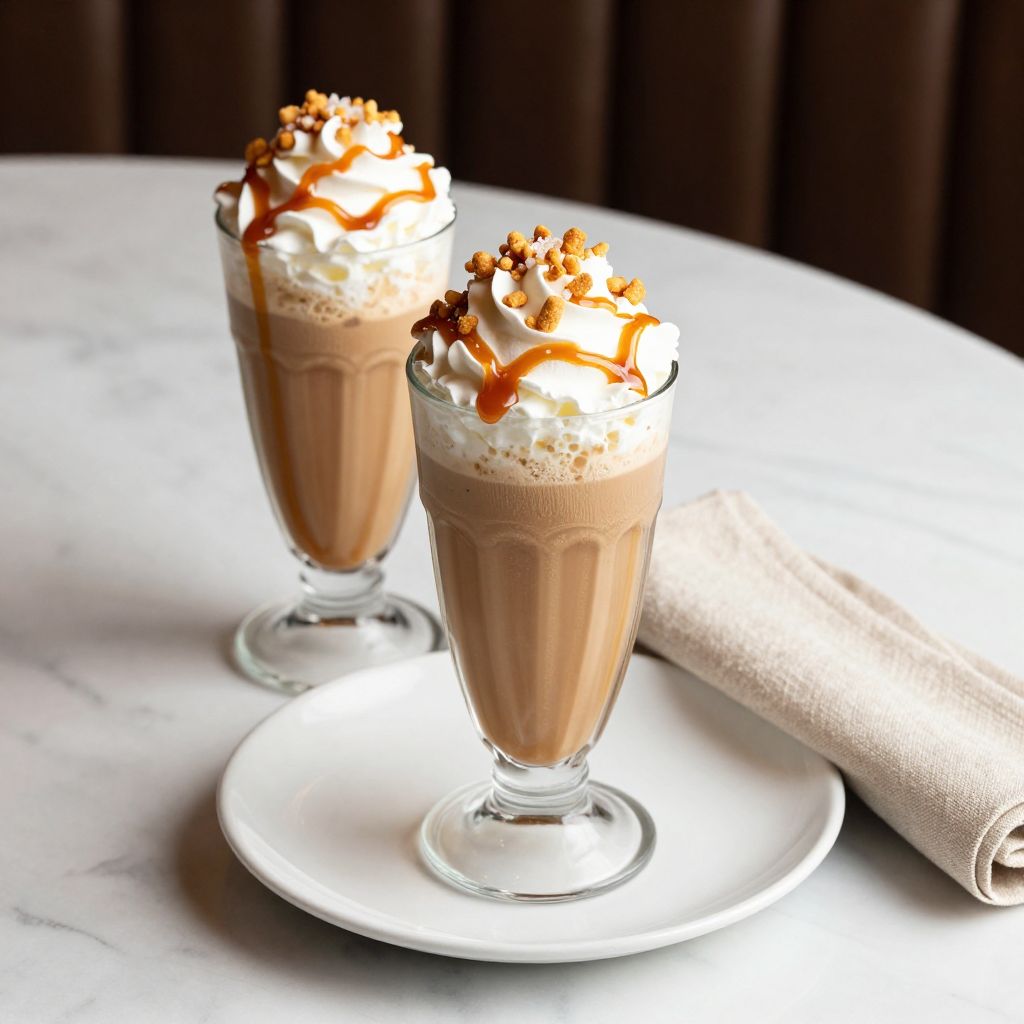 Caramel Ribbon Crunch Frappuccino