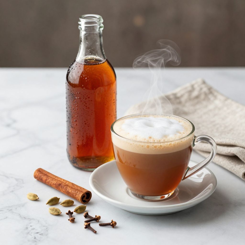 Chai Concentrate Serve and Store