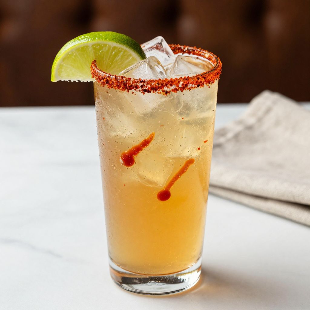 Chelada Serving