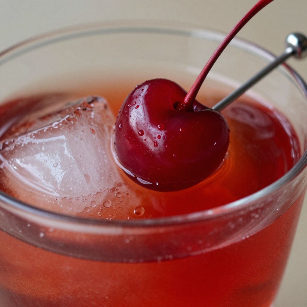 Making a Cherry Manhattan