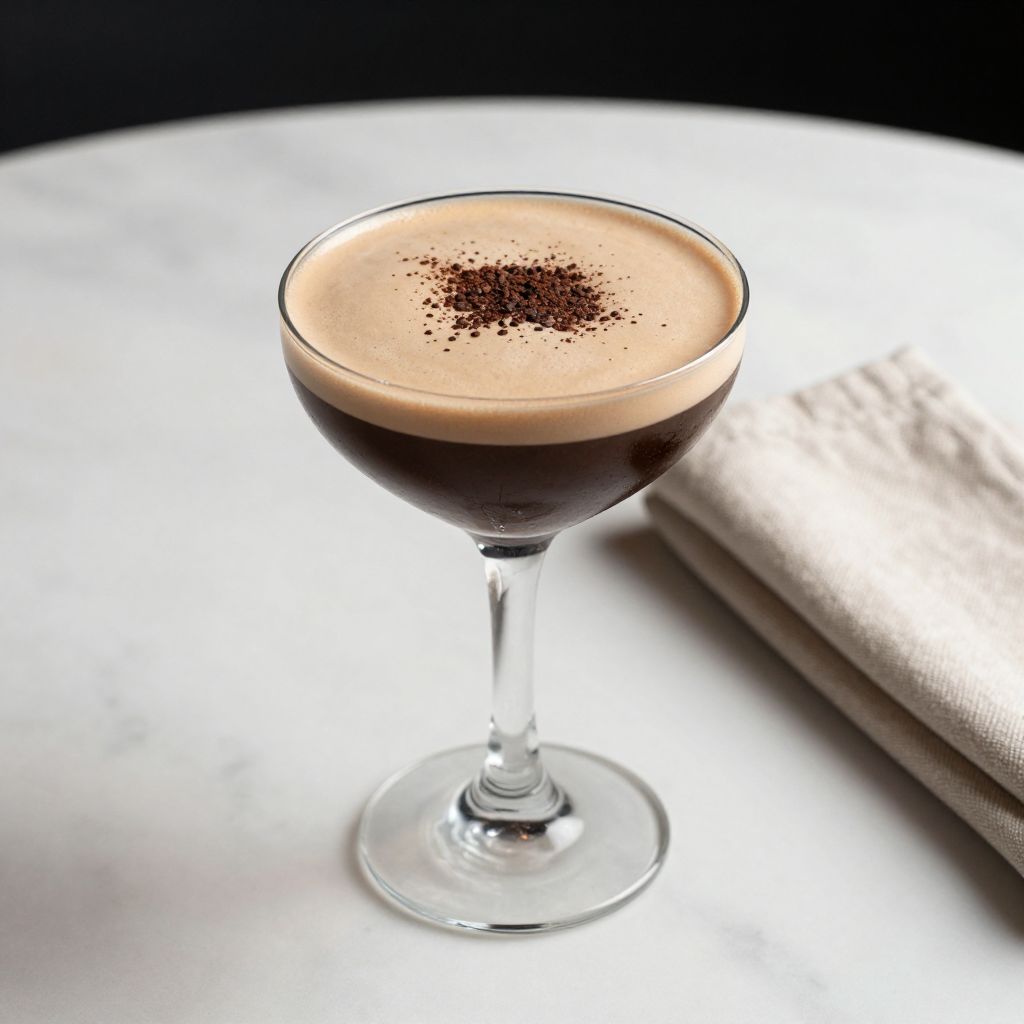 Chocolate Espresso Martini Final Product