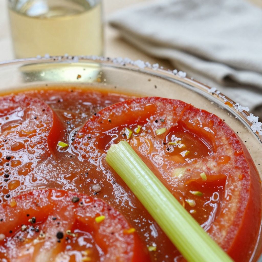 Clamato Juice Preparation