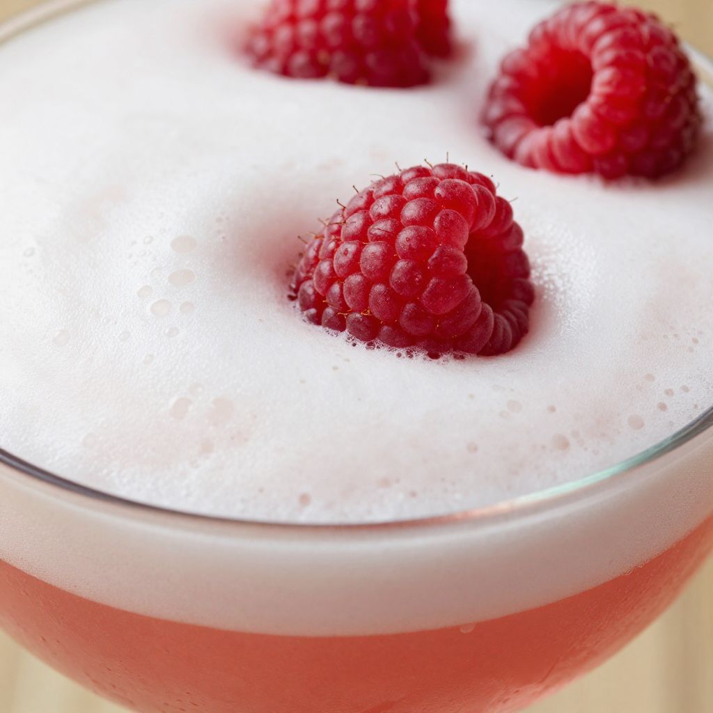 Clover Club Cocktail Preparation