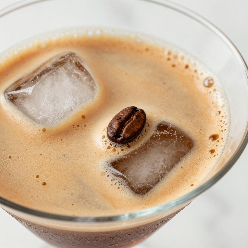 Cold Brew Martini Preparation Steps