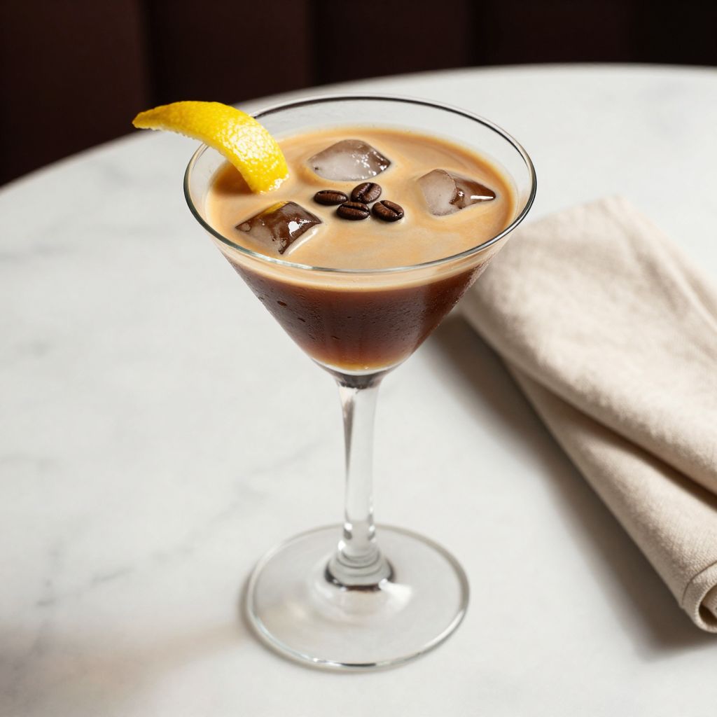 Cold Brew Martini Serving Suggestion