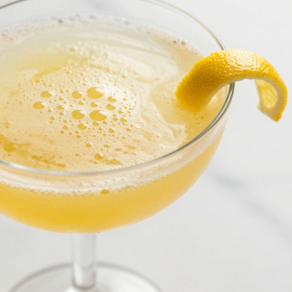 Corpse Reviver cocktail preparation