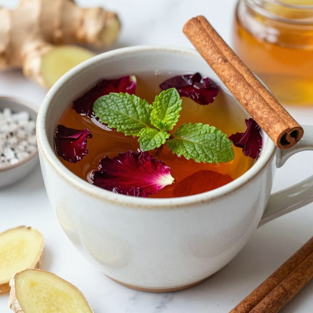 Costa Rican Tea Step by Step
