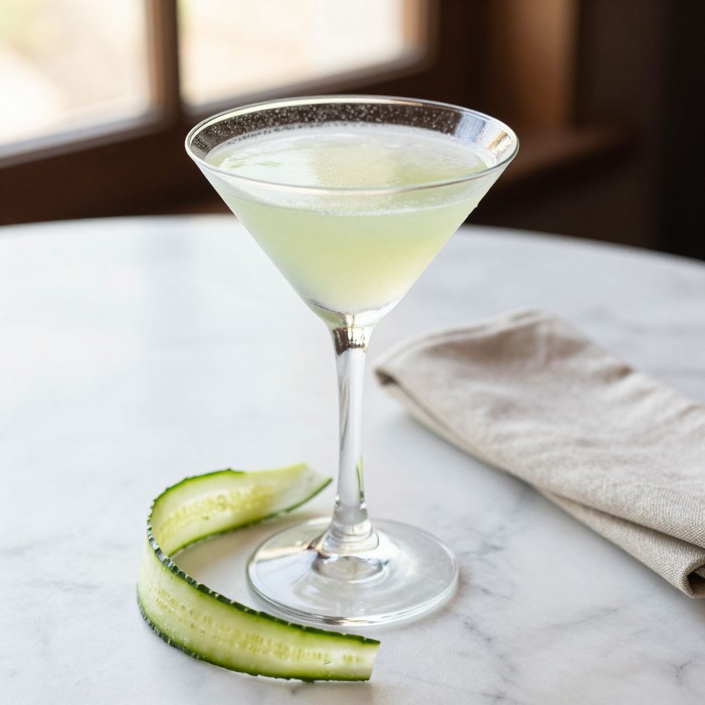 Cucumber Martini Final Image