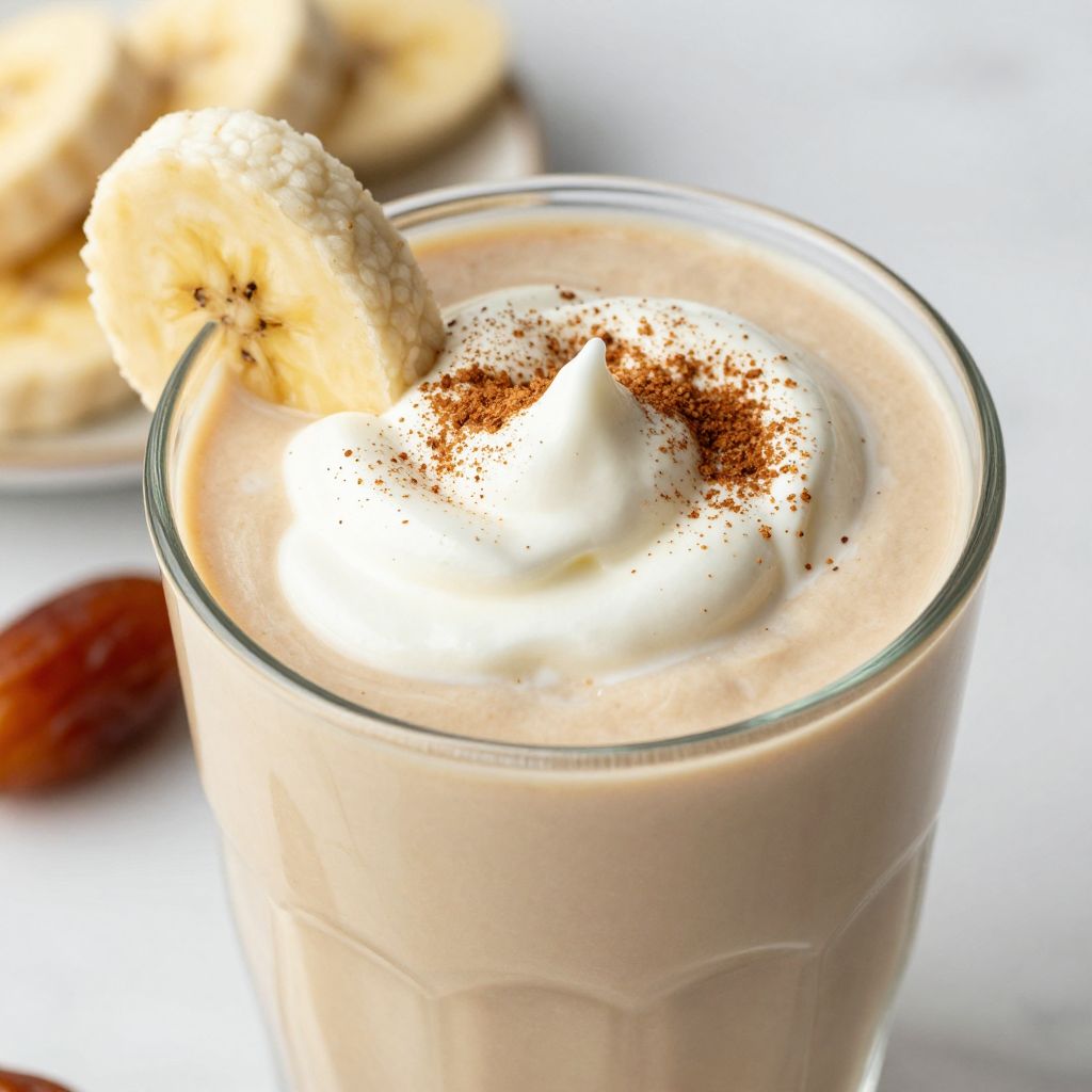 Date smoothie recipe pregnancy step image 2