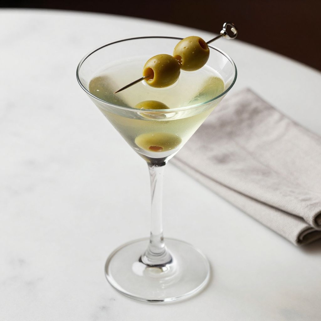 Dirty Vodka Martini Nutrition Information