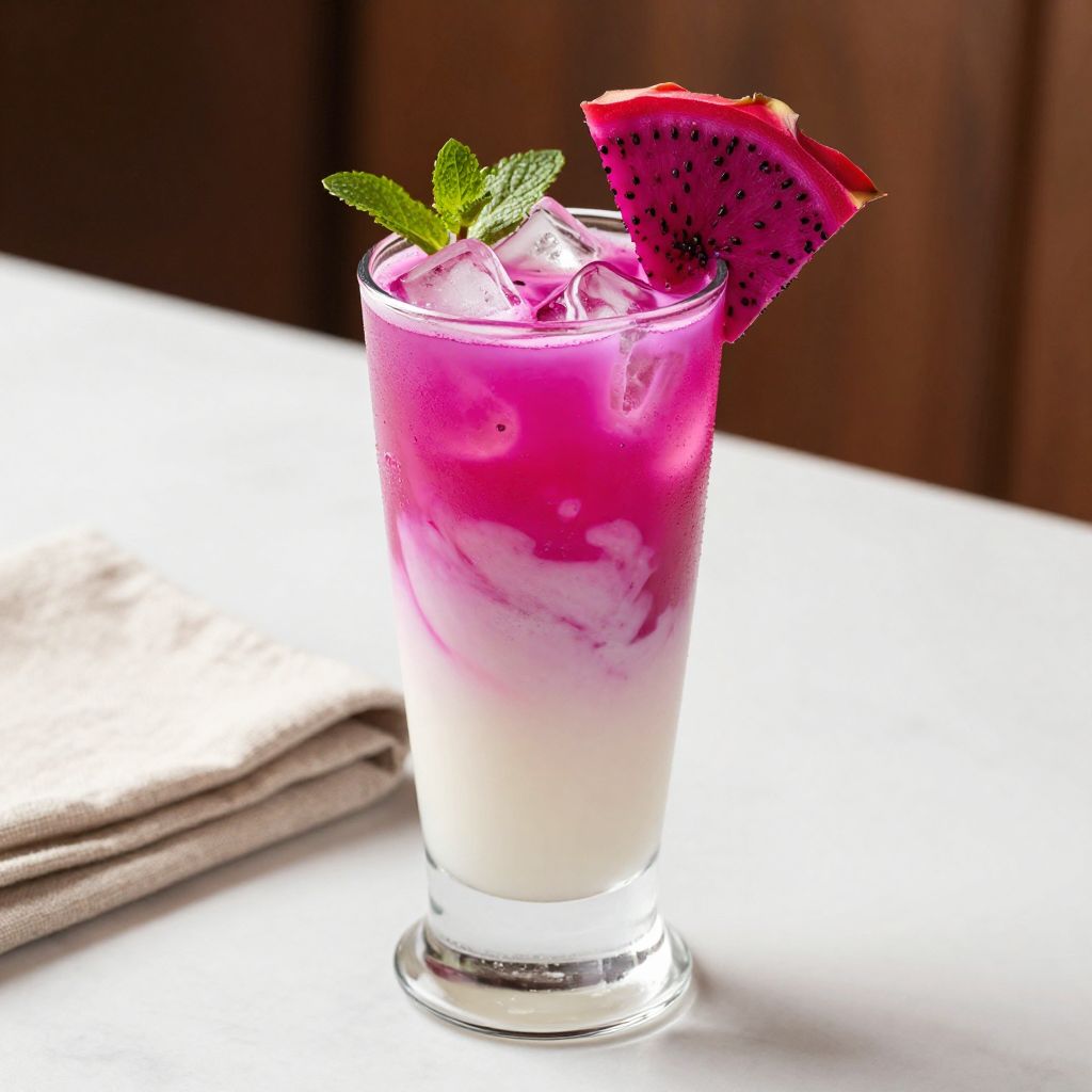 Dragon Fruit Drink Recipe Card