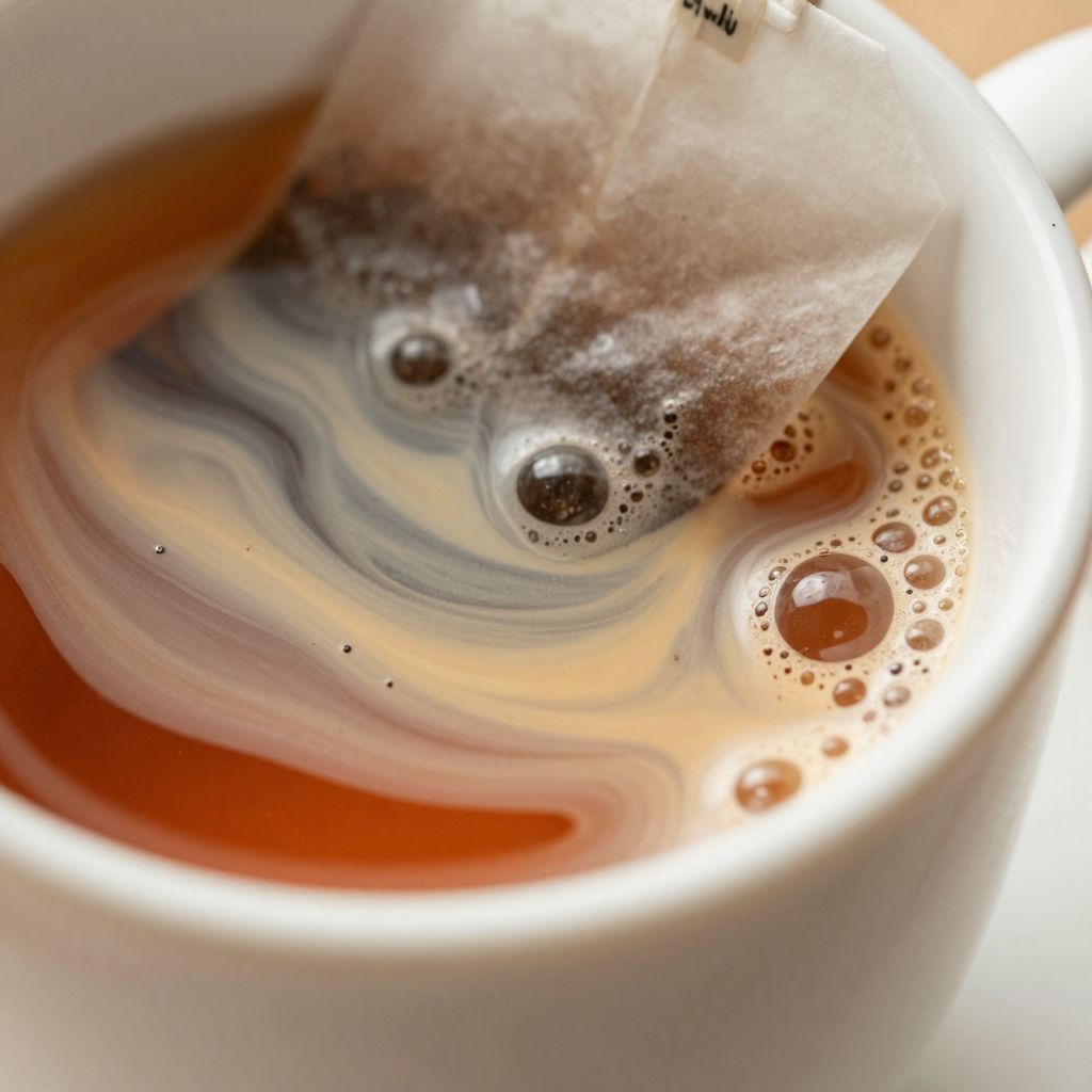 Earl Grey Milk Tea Preparation