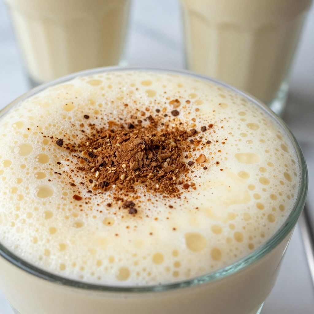 Eggnog Milkshake Step Image