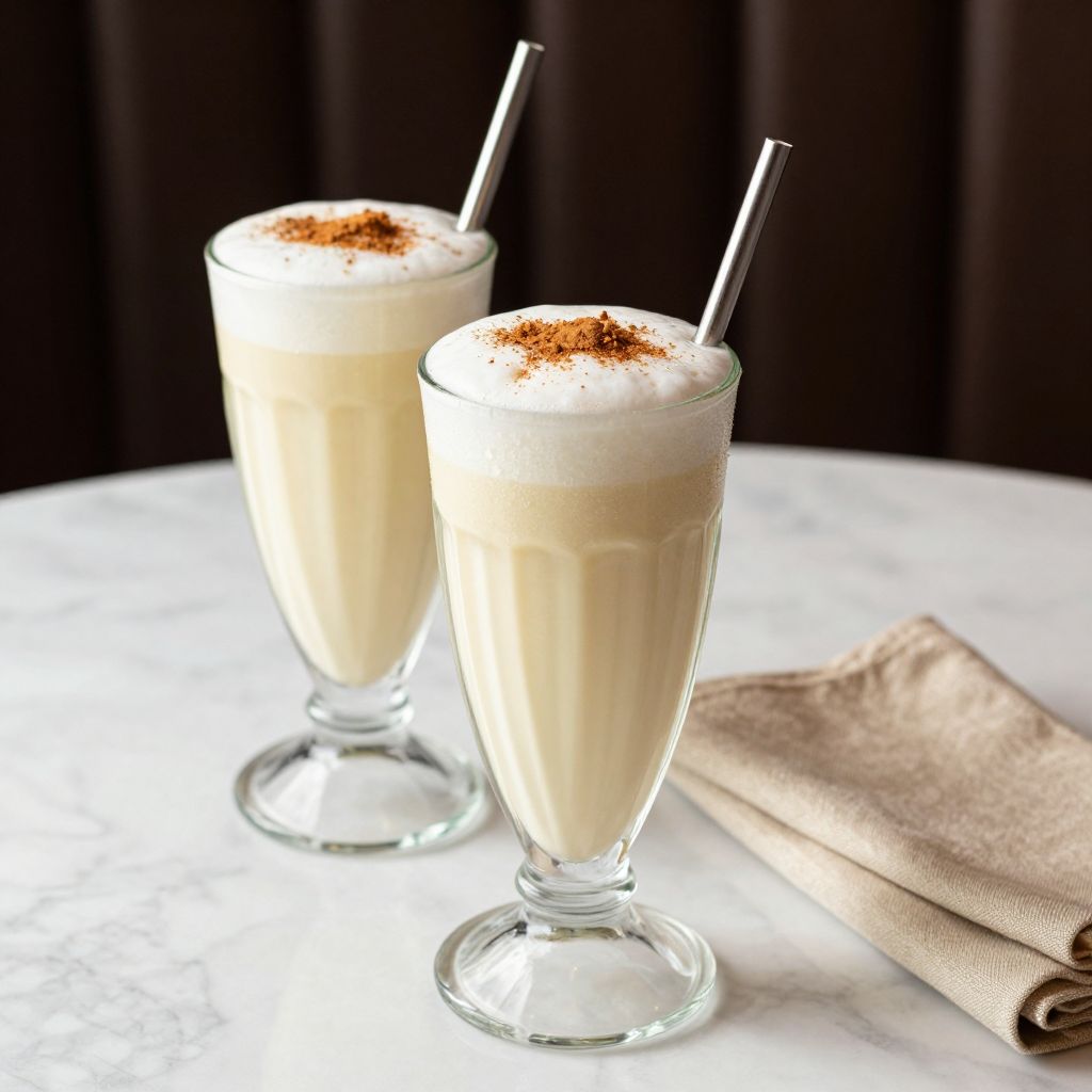 Eggnog Milkshake Image