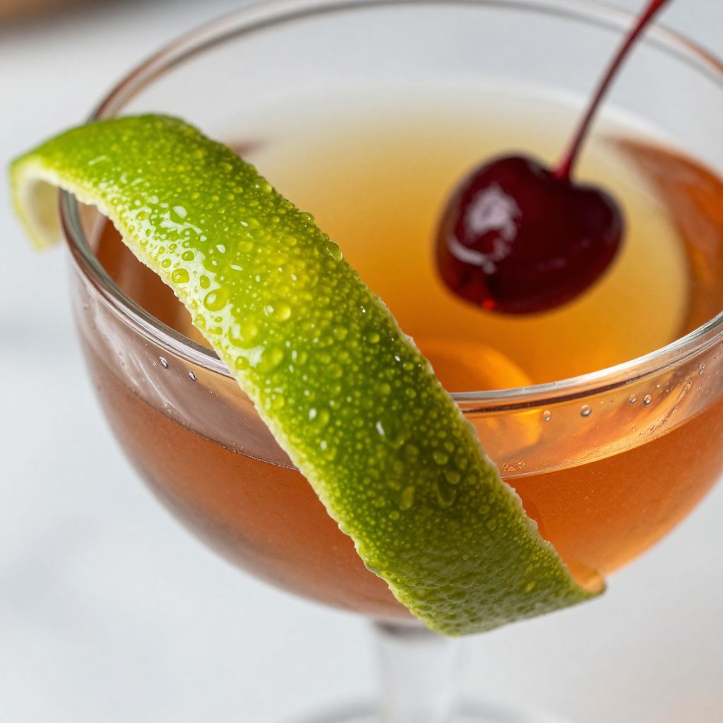 El Presidente Cocktail Step by Step Image
