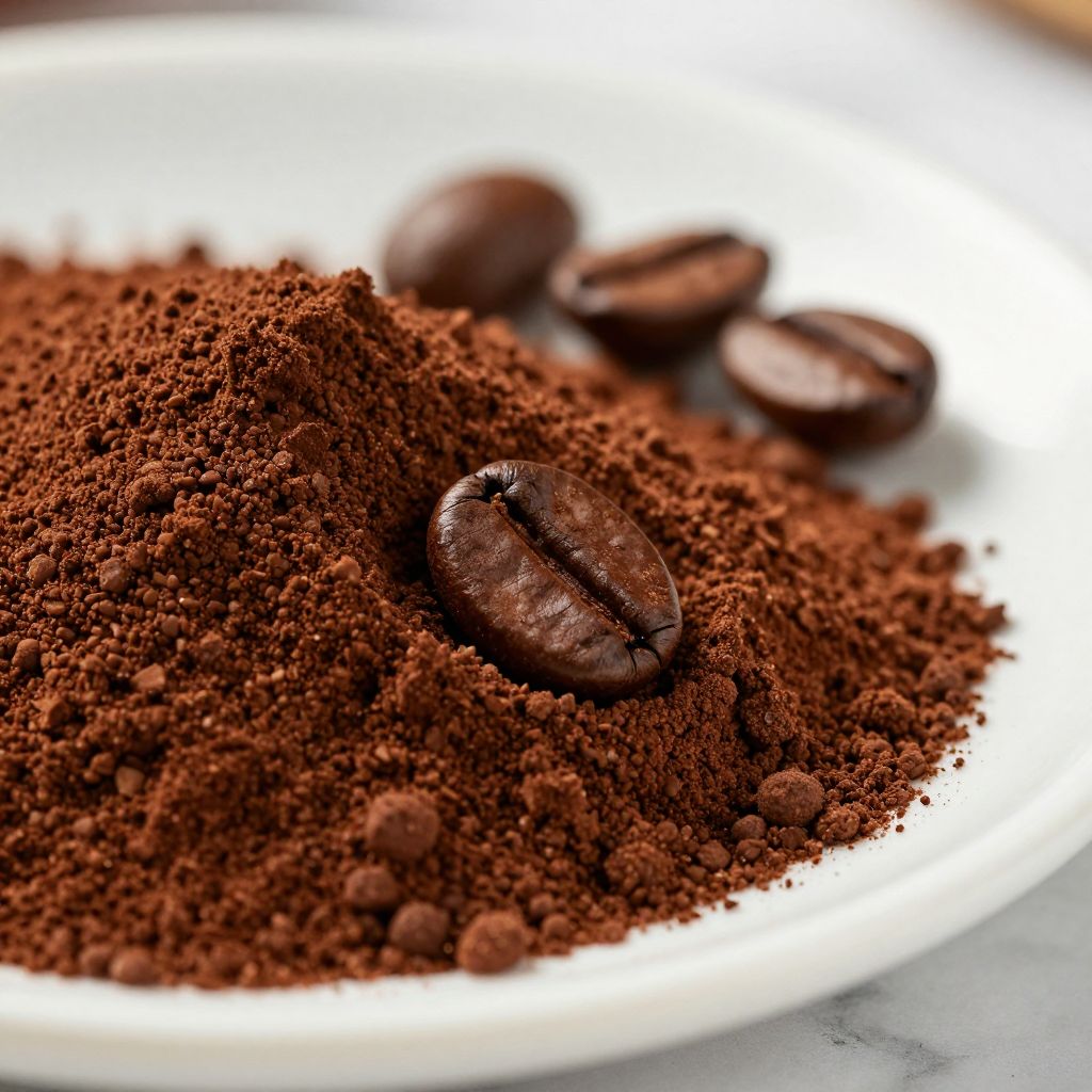 Homemade Espresso Powder Process