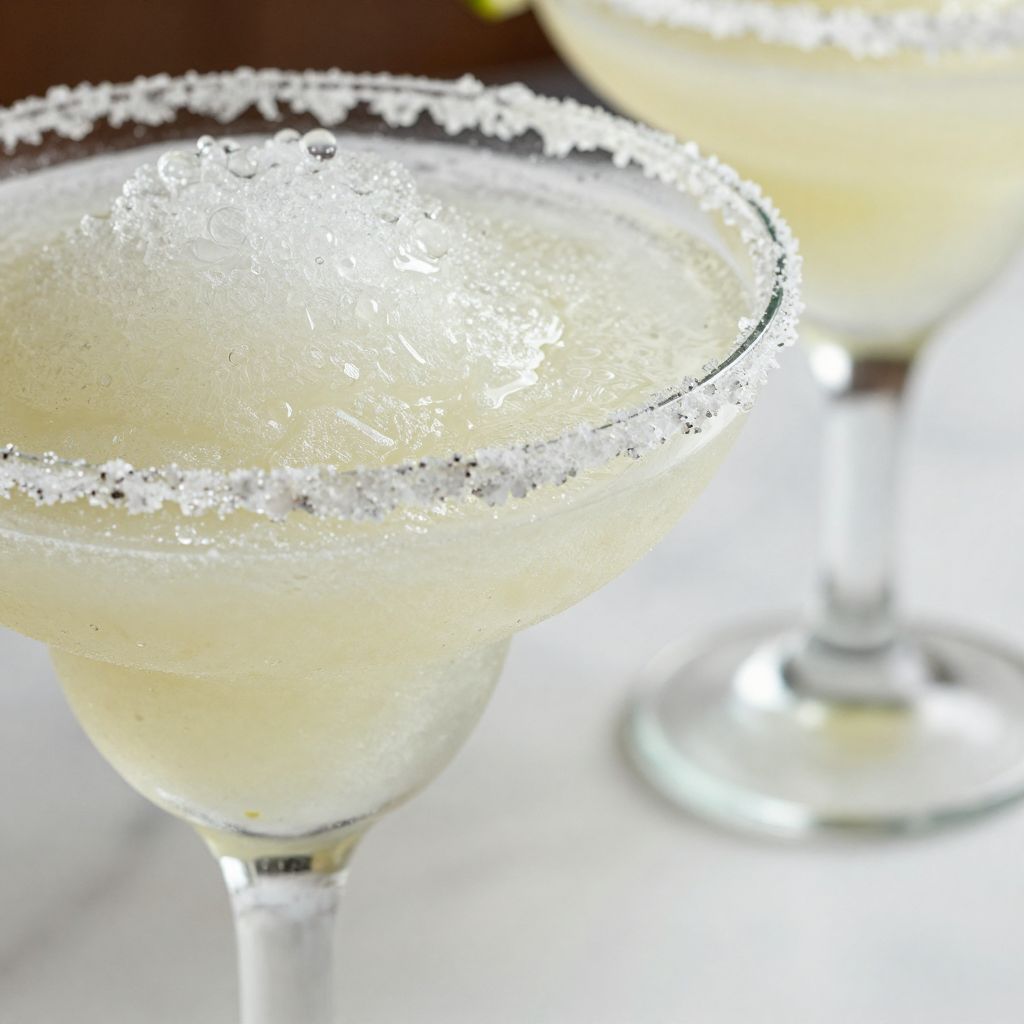 Frozen Margarita Preparation
