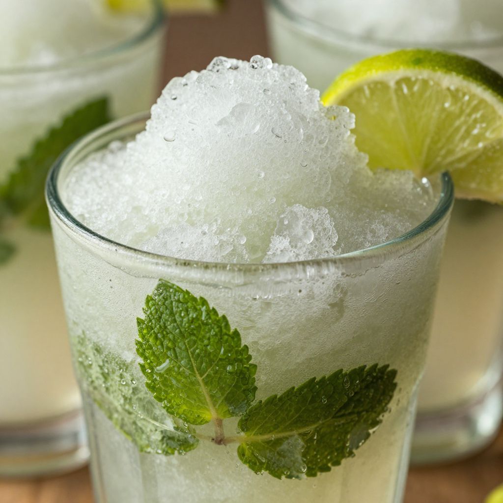 Frozen Mojito Preparation Image