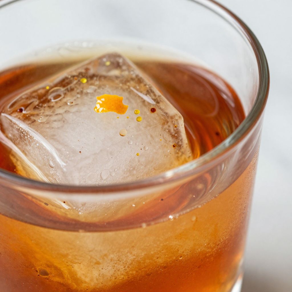 Gin Old Fashioned Preparation