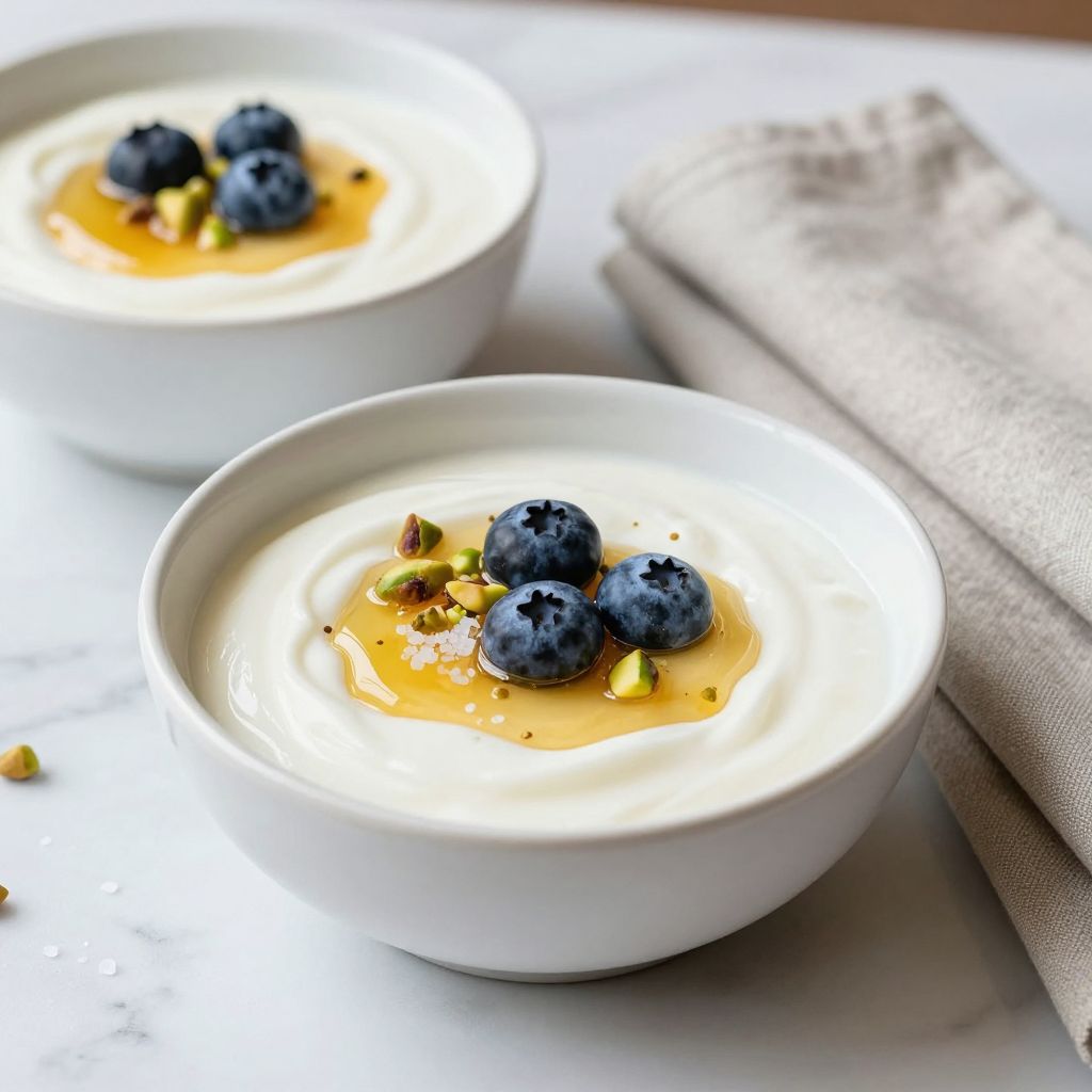 Goat Milk Yogurt Serving Suggestion