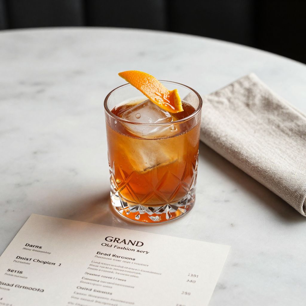 Grand Old Fashioned Serving